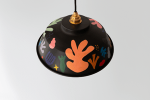 Ręcznie malowana lampa loftowa